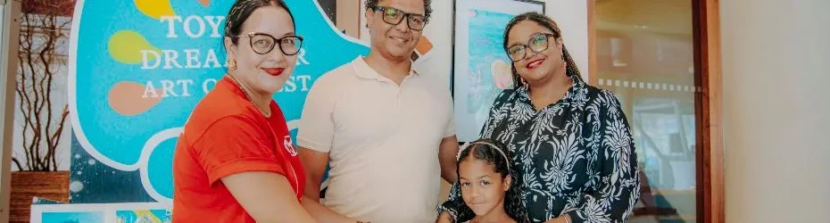 Evey Croes wins 'best finalist' in the Toyota Dream Car Art Contest