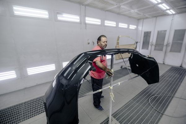 Toyota Aruba body shop