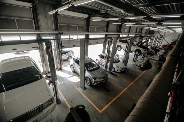 Toyota Aruba service area
